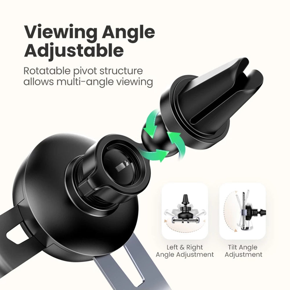 Ugreen - Car Holder LP130 (50564) - Gravity Grip for Air Vent - Space Gray