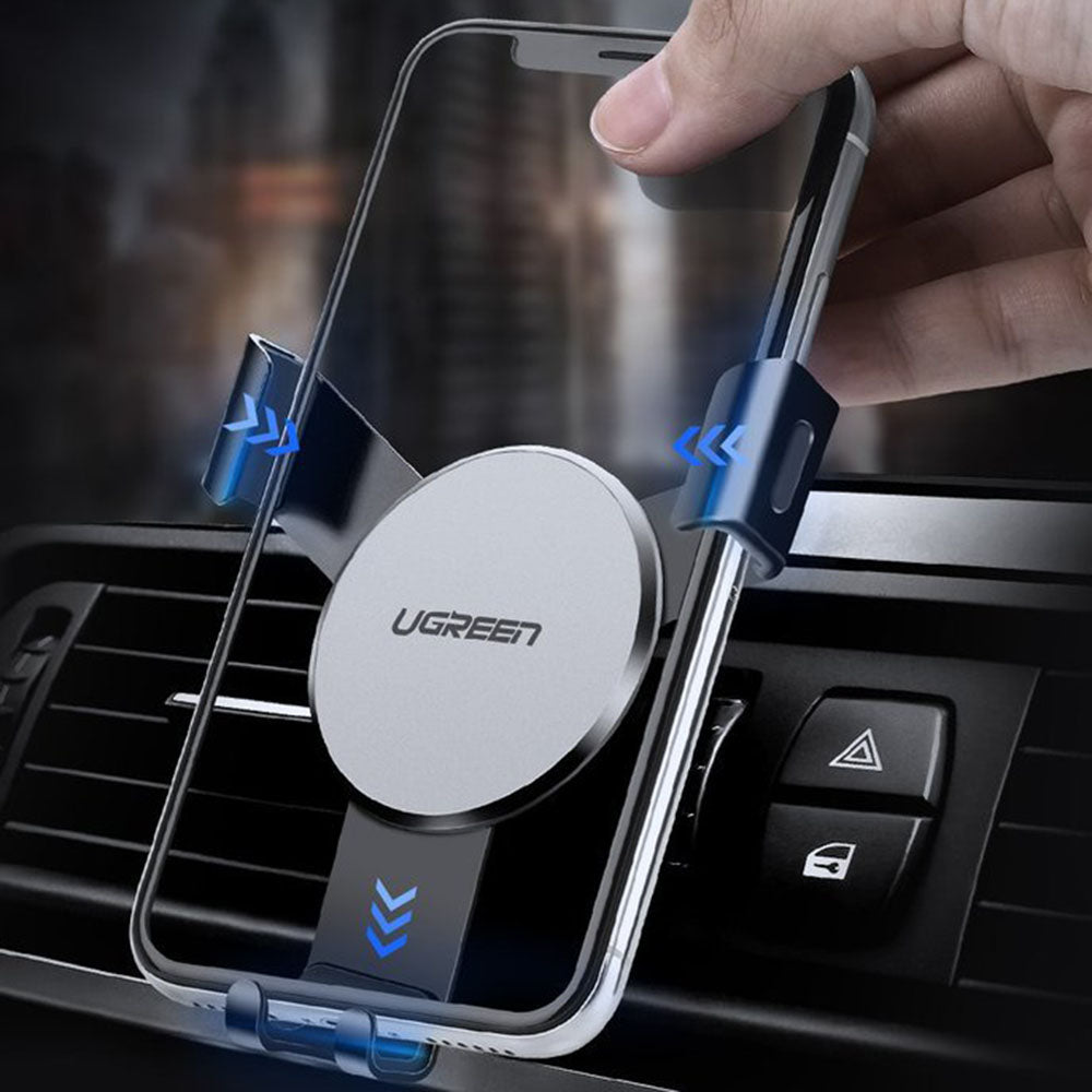 Ugreen - Car Holder LP130 (50564) - Gravity Grip for Air Vent - Space Gray