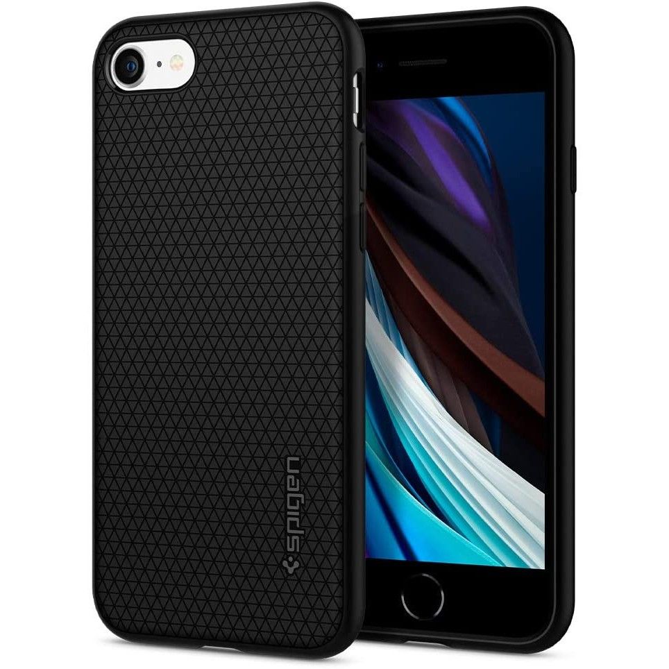 Spigen - Liquid Air (042CS20511) - iPhone 7 / iPhone 8 / iPhone SE 2, SE 2020 / iPhone SE 3, SE 2022 - Black
