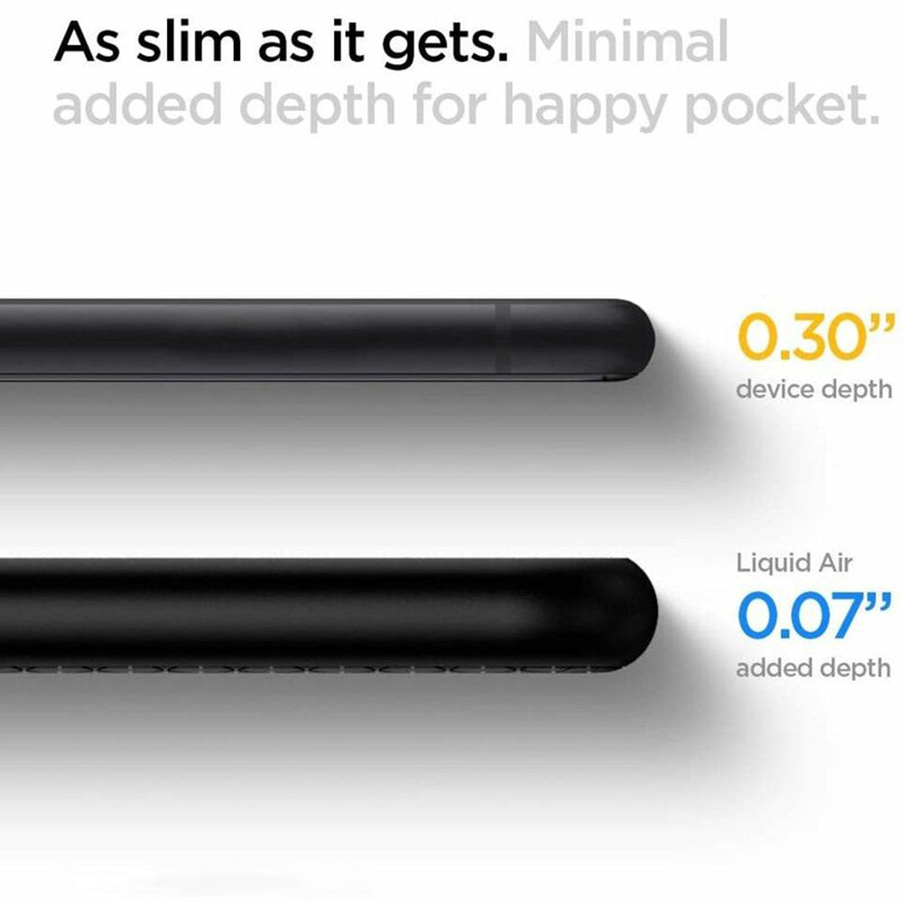 Spigen - Liquid Air (042CS20511) - iPhone 7 / iPhone 8 / iPhone SE 2, SE 2020 / iPhone SE 3, SE 2022 - Black
