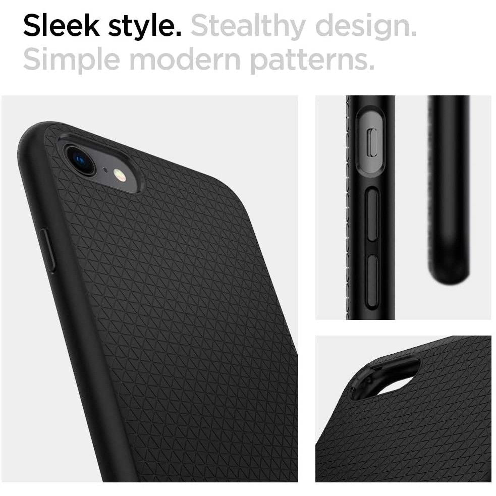 Spigen - Liquid Air (042CS20511) - iPhone 7 / iPhone 8 / iPhone SE 2, SE 2020 / iPhone SE 3, SE 2022 - Black