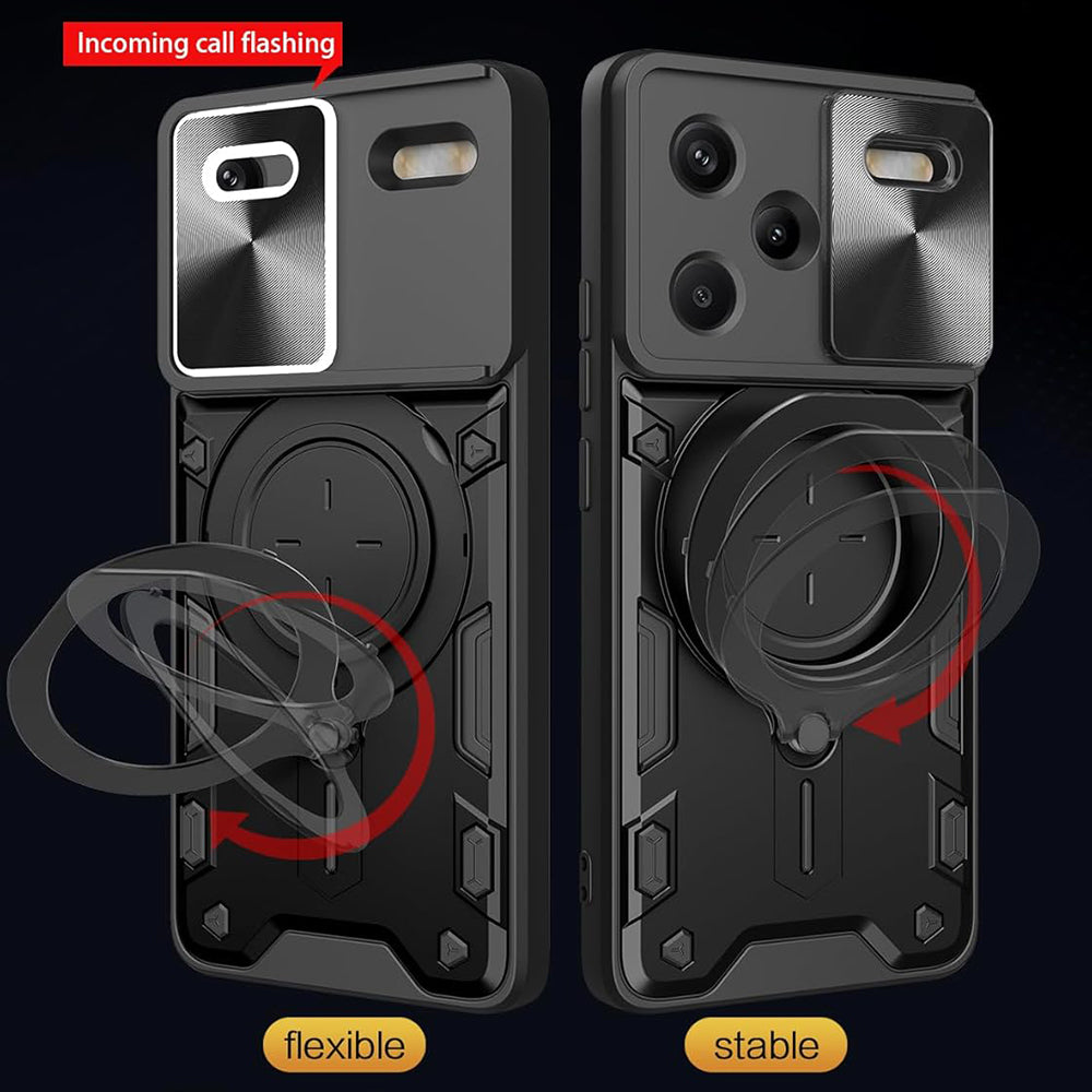 Techsuit - CamGuard Pro - Xiaomi Redmi Note 13 Pro+ 5G - Black