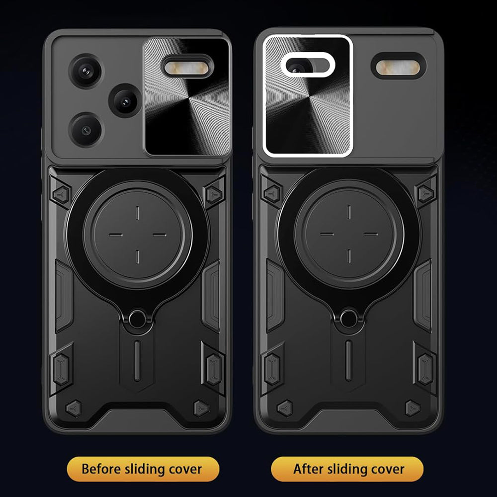 Techsuit - CamGuard Pro - Xiaomi Redmi Note 13 Pro+ 5G - Black