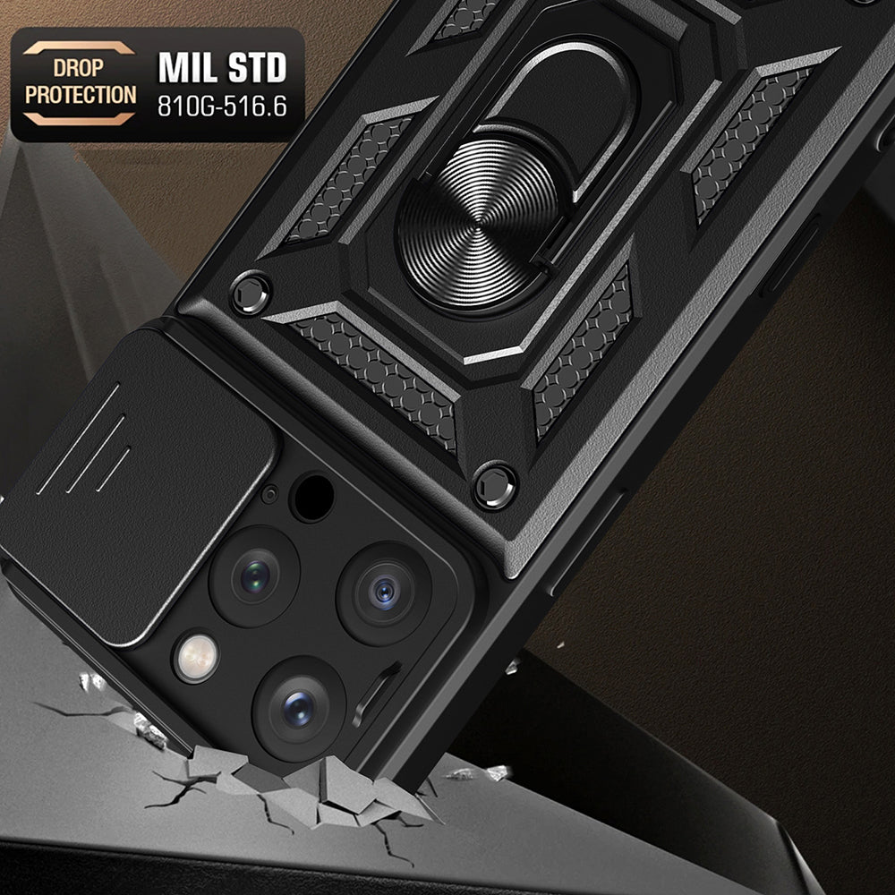 Techsuit - CamShield Series - iPhone 16 Pro - Black