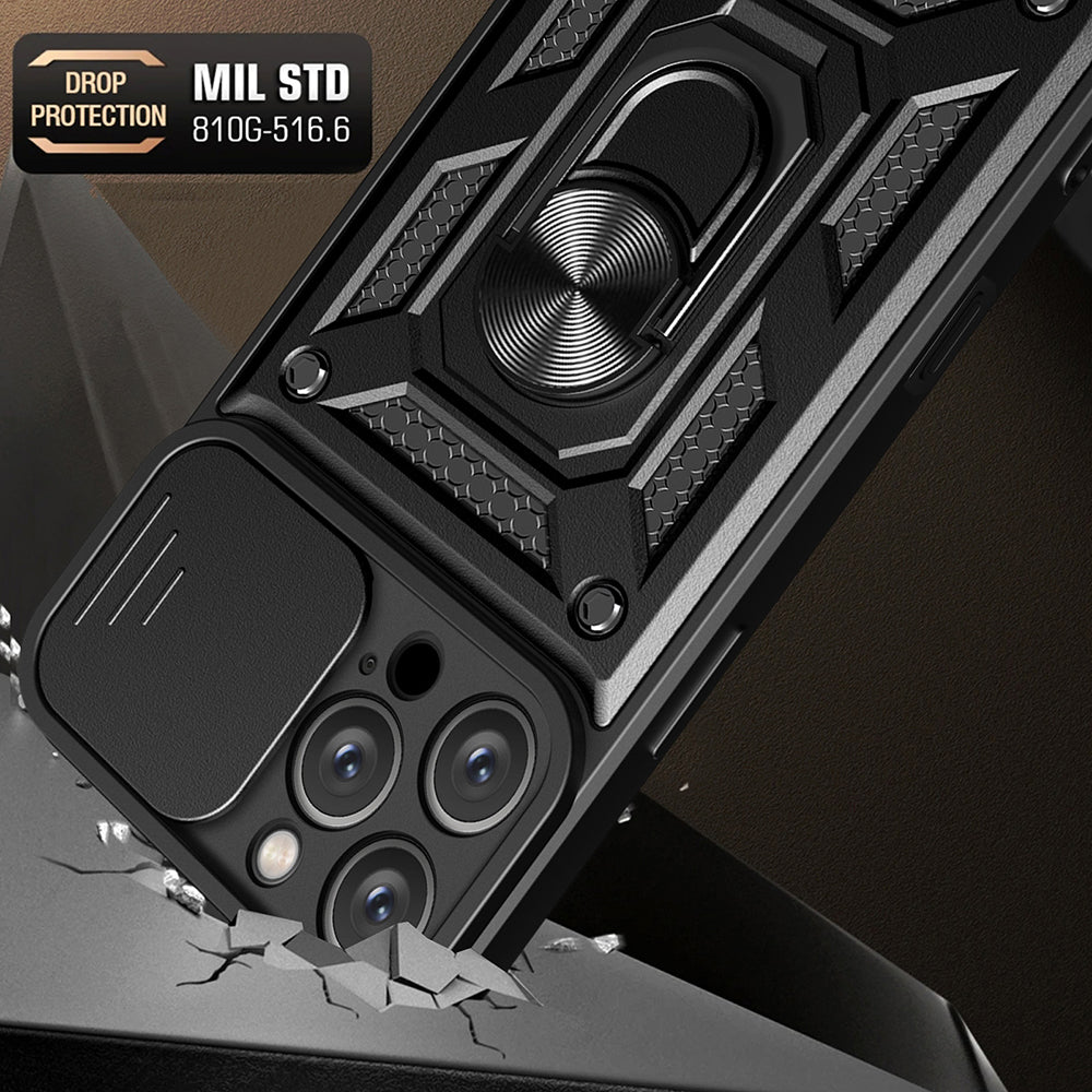Techsuit - CamShield Series - iPhone 16 Pro Max - Rose Gold