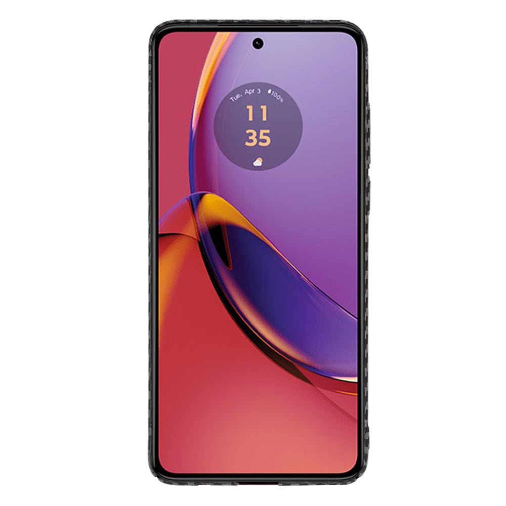 Techsuit - Carbonite FiberShell - Motorola Moto G84 - Black