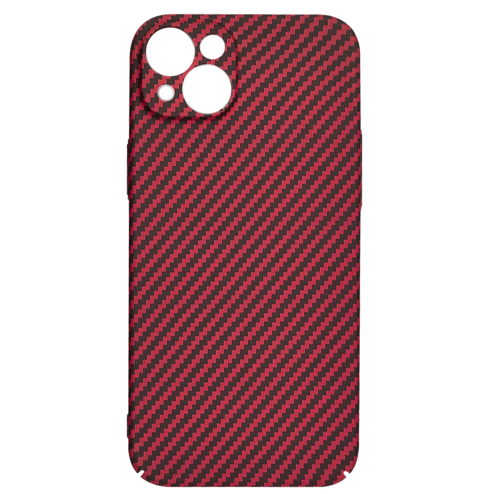 Techsuit - Carbonite FiberShell - iPhone 15 Plus - Red