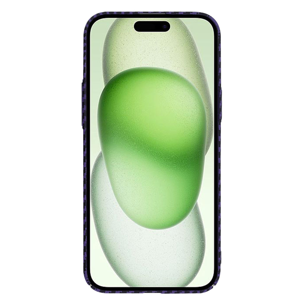 Techsuit - Carbonite FiberShell - iPhone 15 Plus - Purple