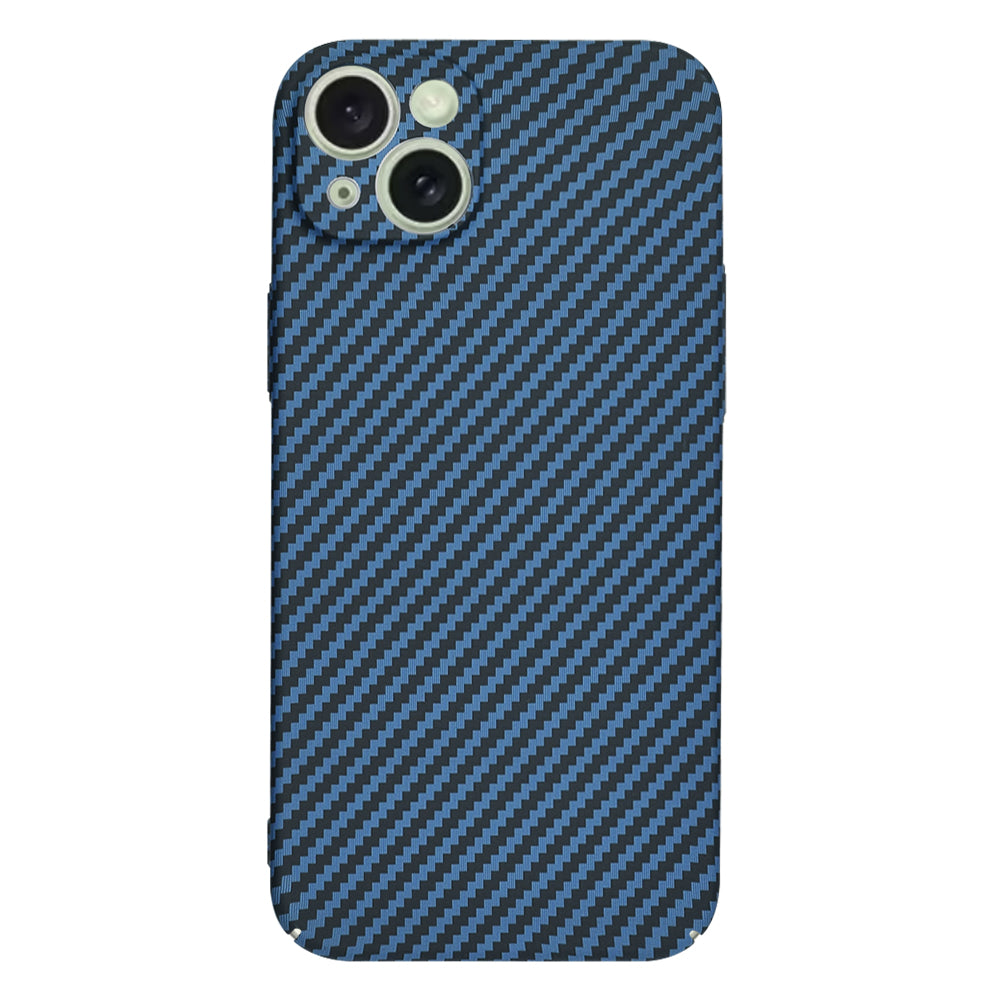 Techsuit - Carbonite FiberShell - iPhone 15 Plus - Cyan