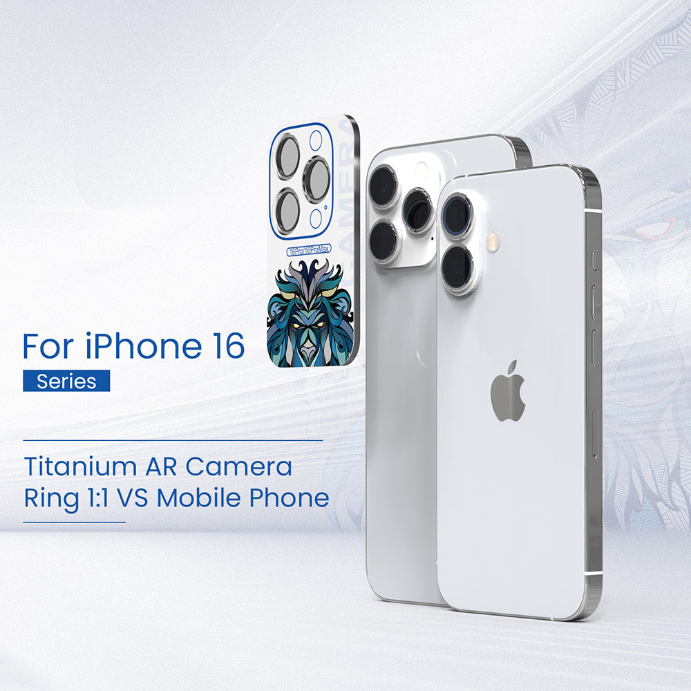 Lito - S+ Camera Glass Protector - iPhone 16 Pro / iPhone 16 Pro Max - Natural Titanium