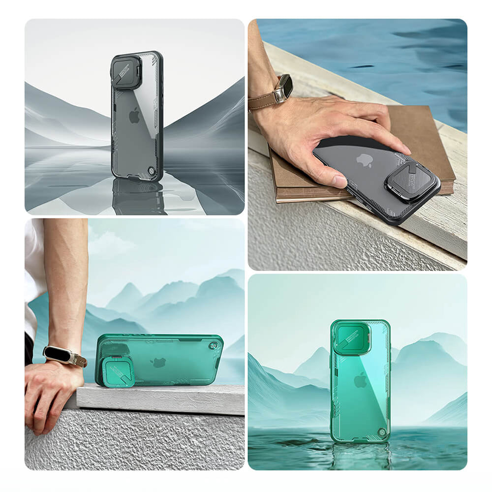 Nillkin - Iceblade Prop (without Camera Cutout) - iPhone 16 Pro Max - Green