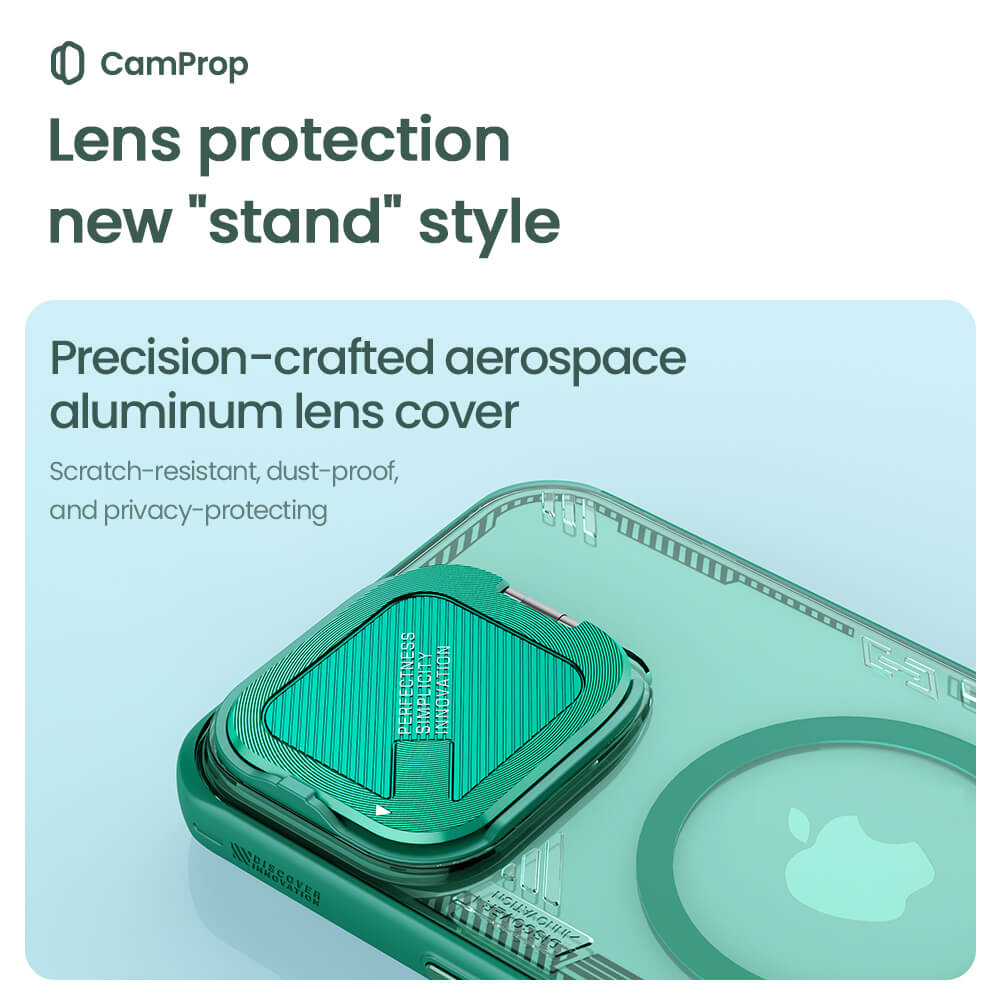Nillkin - Iceblade Prop Magnetic (without Camera Cutout) - iPhone 16 Pro Max - Green