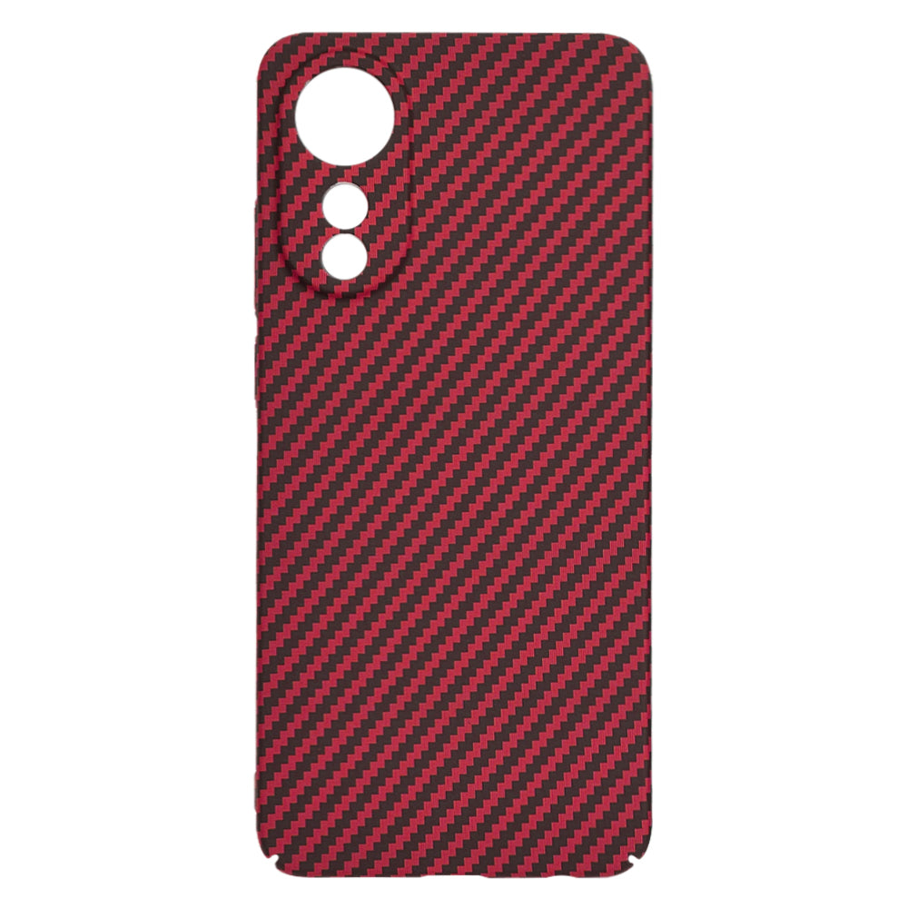 Techsuit - Carbonite FiberShell - Oppo A78 4G - Red