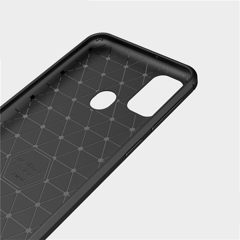 Techsuit - Carbon Silicone - Samsung Galaxy M21 / M30S - Black