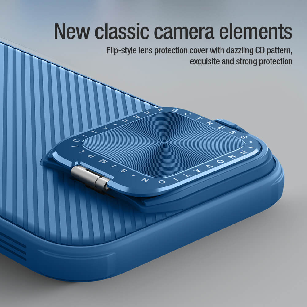 Nillkin - CamShield Prop - iPhone 16 Pro - Blue