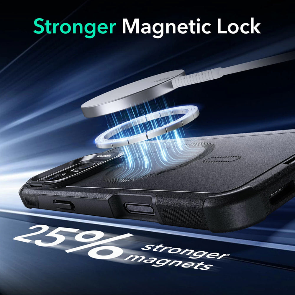ESR - Cyber Armor Kickstand - iPhone 16 Pro - Black