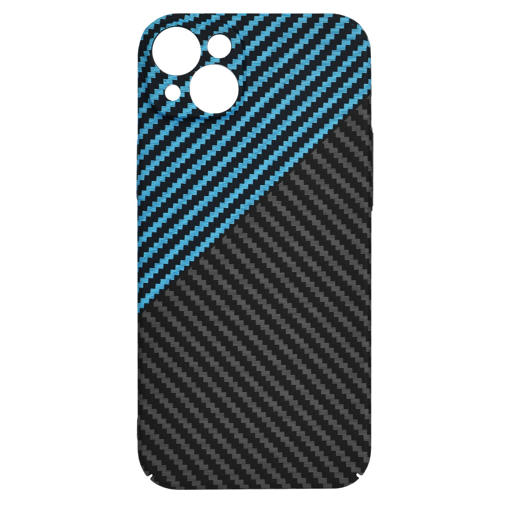 Techsuit - Carbonite FiberShell - iPhone 15 Plus - Blue Pulse