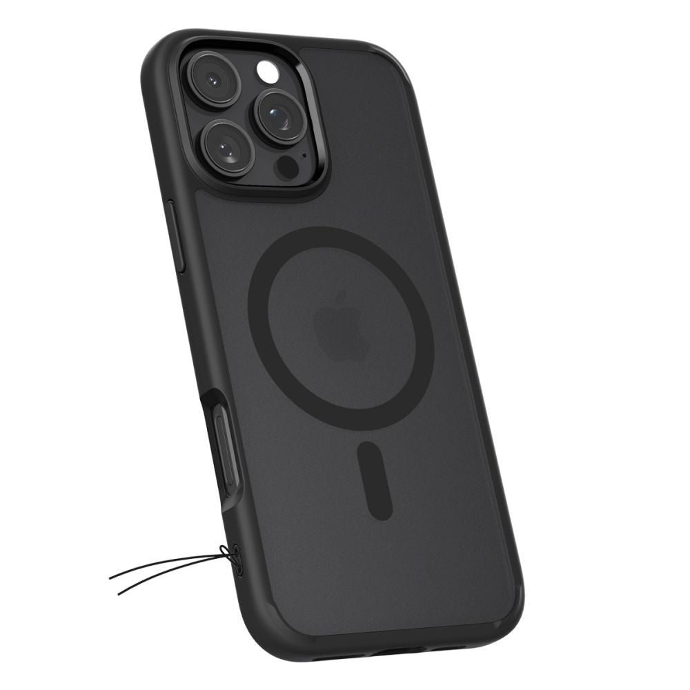 Spigen Husa de protectie Spigen Ultra Hybrid MagSafe (ACS08003) compatibil cu iPhone 16 Pro Max, Frost Black – imagine 2