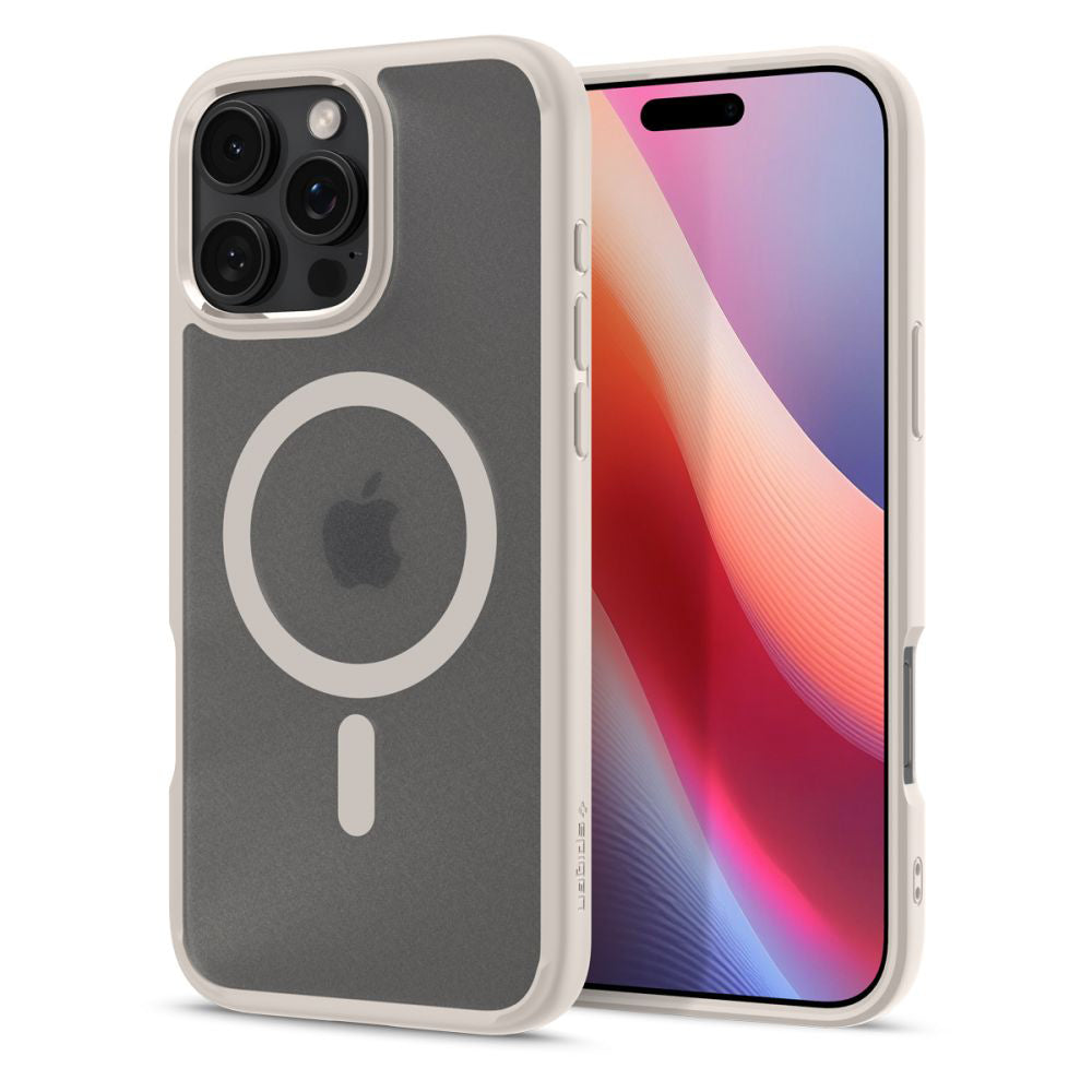 Spigen - Ultra Hybrid MagSafe (ACS08382) - iPhone 16 Pro Max - Frost Natural Titanium