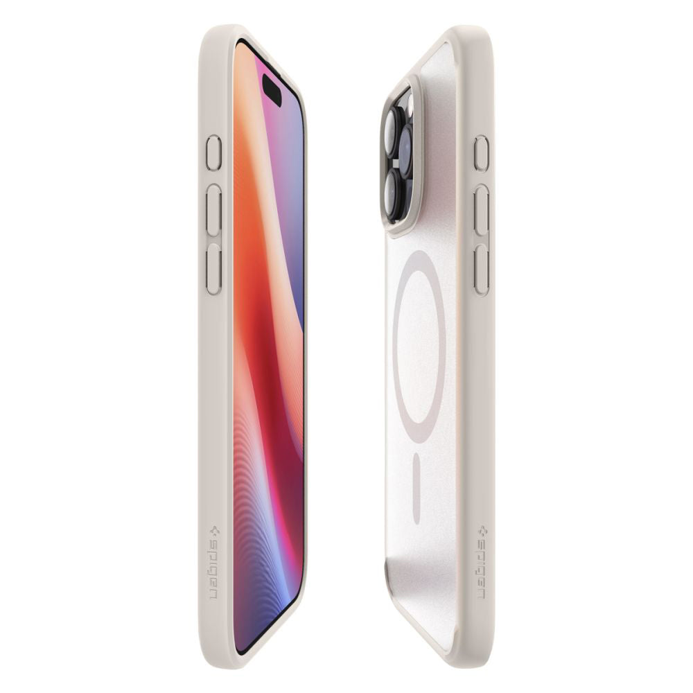 Spigen - Ultra Hybrid MagSafe (ACS08382) - iPhone 16 Pro Max - Frost Natural Titanium