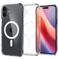 Spigen Husa de protectie Spigen Ultra Hybrid MagSafe (ACS08205) compatibil cu iPhone 16, Alb