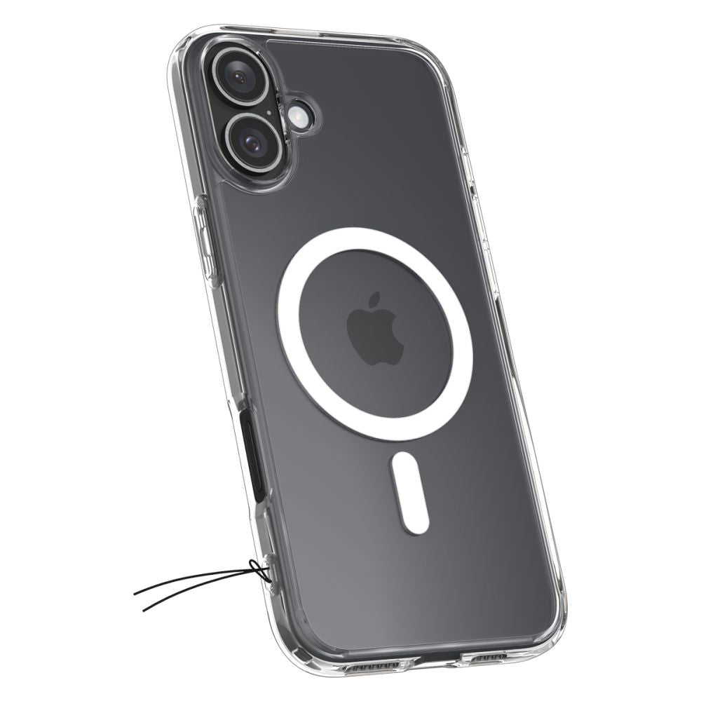 Spigen Husa de protectie Spigen Ultra Hybrid MagSafe (ACS08205) compatibil cu iPhone 16, Alb – imagine 2