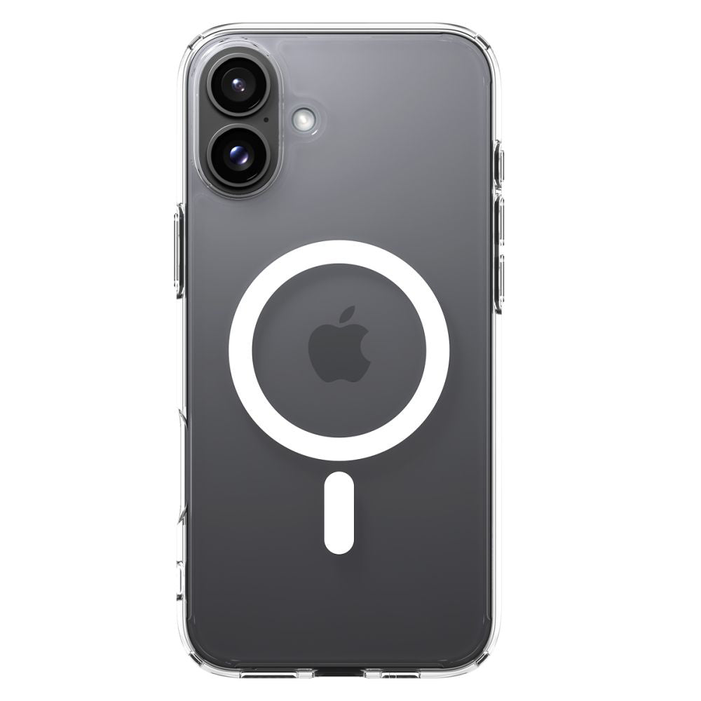 Spigen Husa de protectie Spigen Ultra Hybrid MagSafe (ACS08205) compatibil cu iPhone 16, Alb – imagine 6