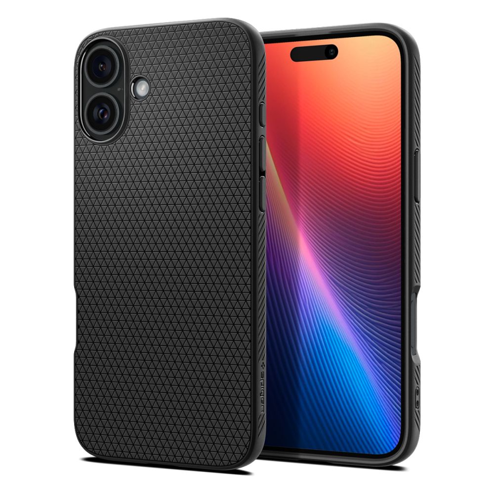 Spigen - Liquid Air (ACS08194) - iPhone 16 - Matte Black