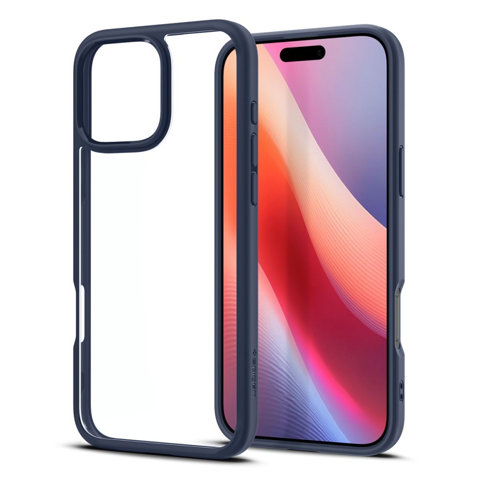 Spigen - Ultra Hybrid (ACS08126) - iPhone 16 Pro - Navy Blue