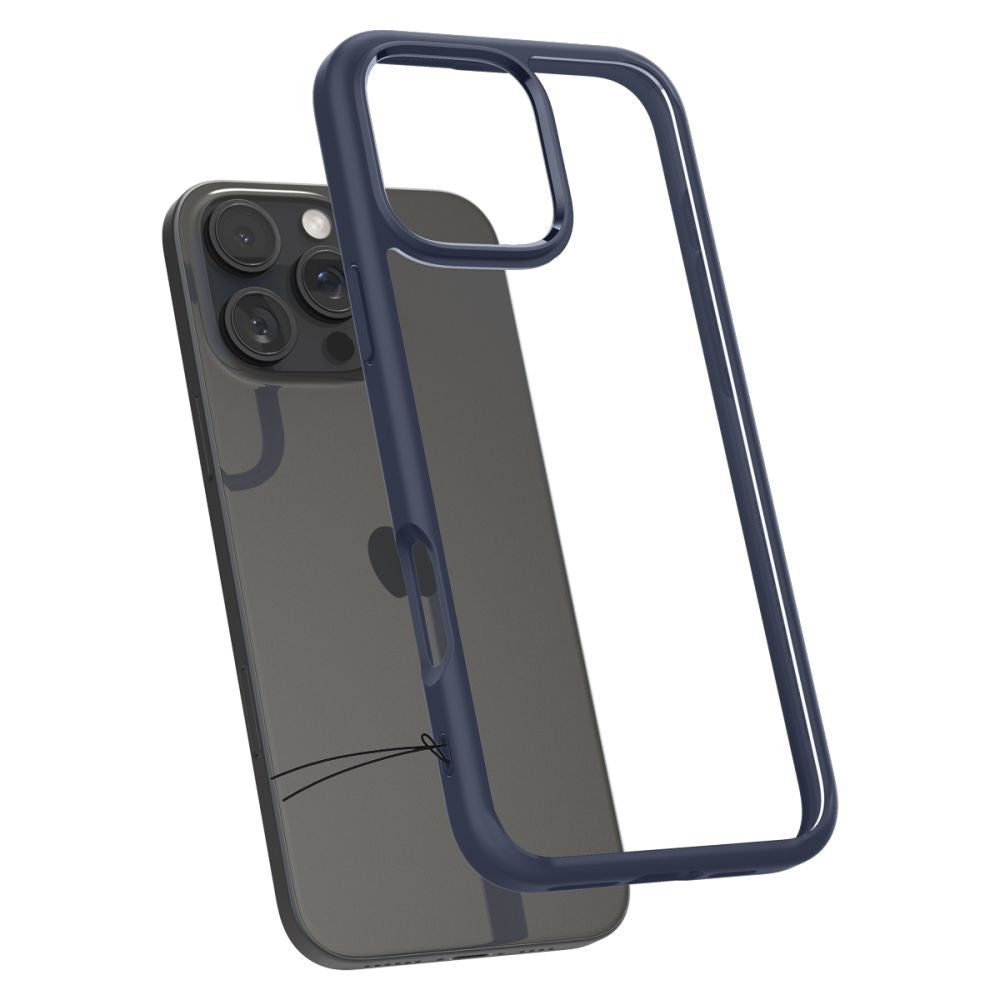 Spigen - Ultra Hybrid (ACS08126) - iPhone 16 Pro - Navy Blue