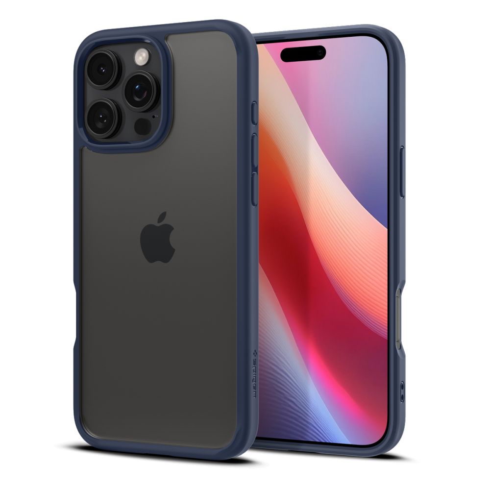 Spigen - Ultra Hybrid (ACS08126) - iPhone 16 Pro - Navy Blue