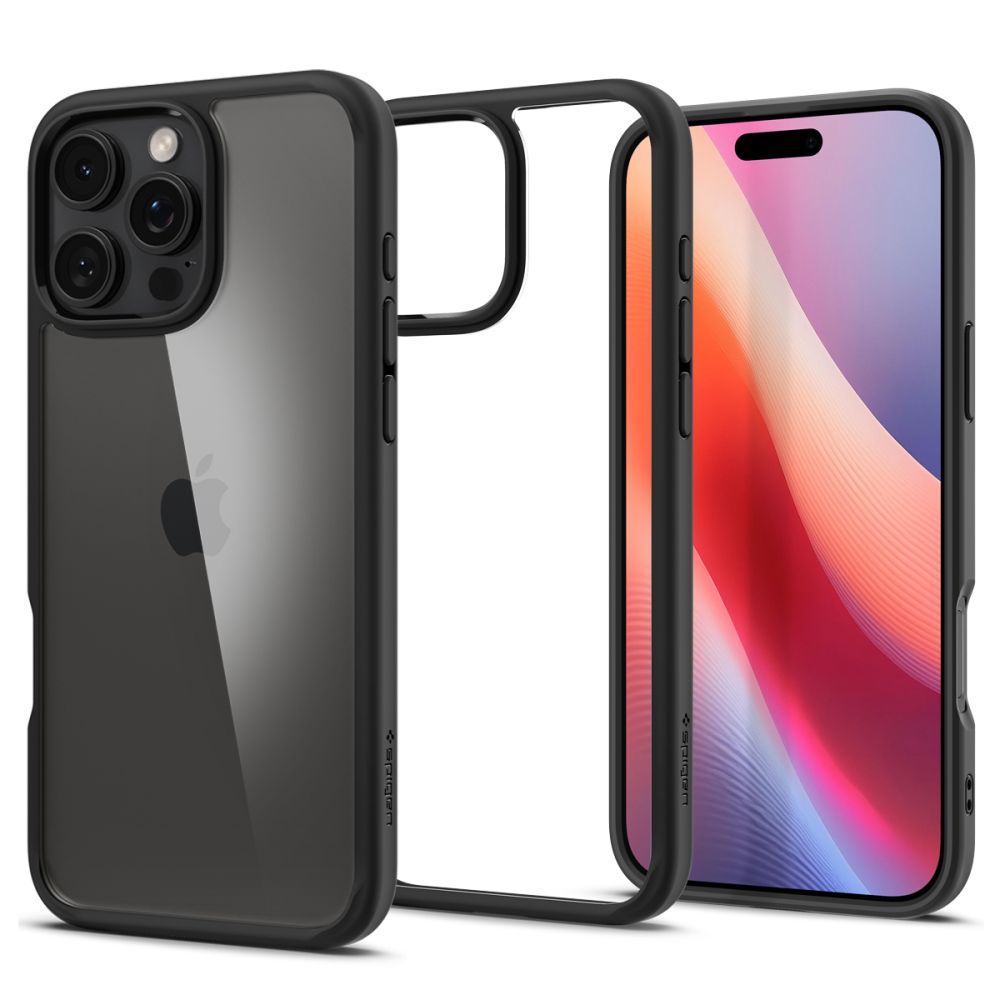 Spigen - Ultra Hybrid (ACS08125) - iPhone 16 Pro - Matte Black