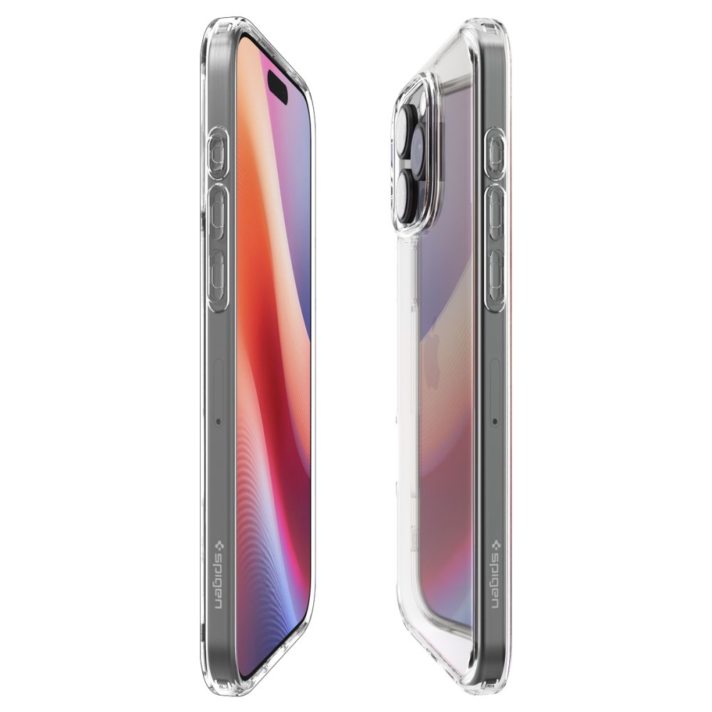 Spigen Husa de protectie Spigen Ultra Hybrid (ACS08121) compatibil cu iPhone 16 Pro, Crystal Clear – imagine 4