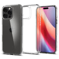 Spigen Husa de protectie Spigen Ultra Hybrid (ACS08121) compatibil cu iPhone 16 Pro, Crystal Clear