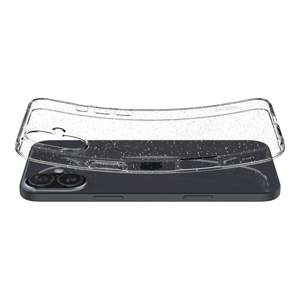 Spigen - Liquid Crystal Glitter (ACS08192) - iPhone 16 - Crystal Quartz