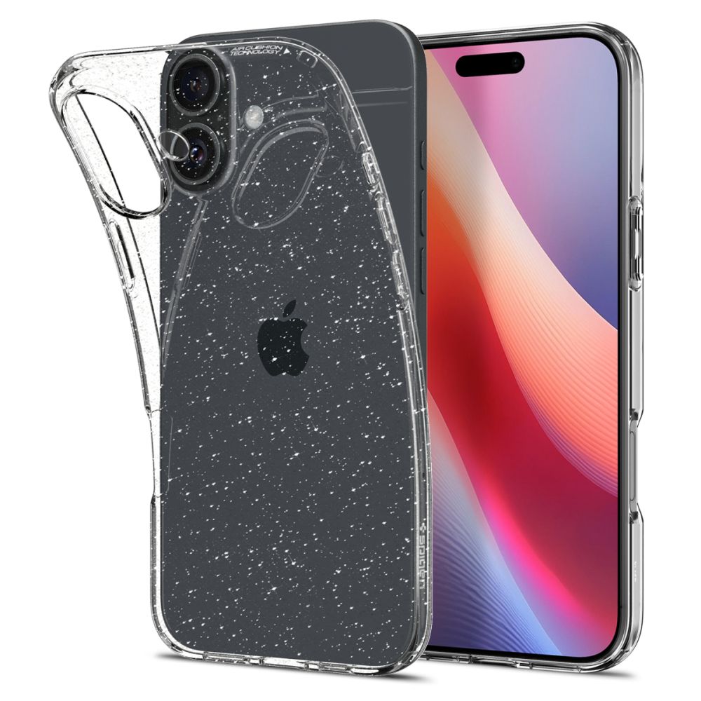 Spigen - Liquid Crystal Glitter (ACS08192) - iPhone 16 - Crystal Quartz