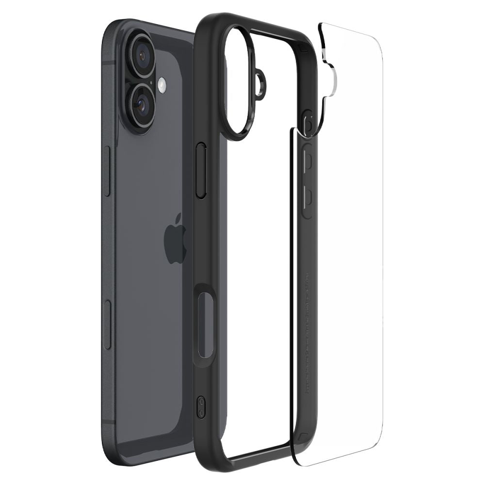 Spigen - Ultra Hybrid (ACS08072) - iPhone 16 Plus - Matte Black