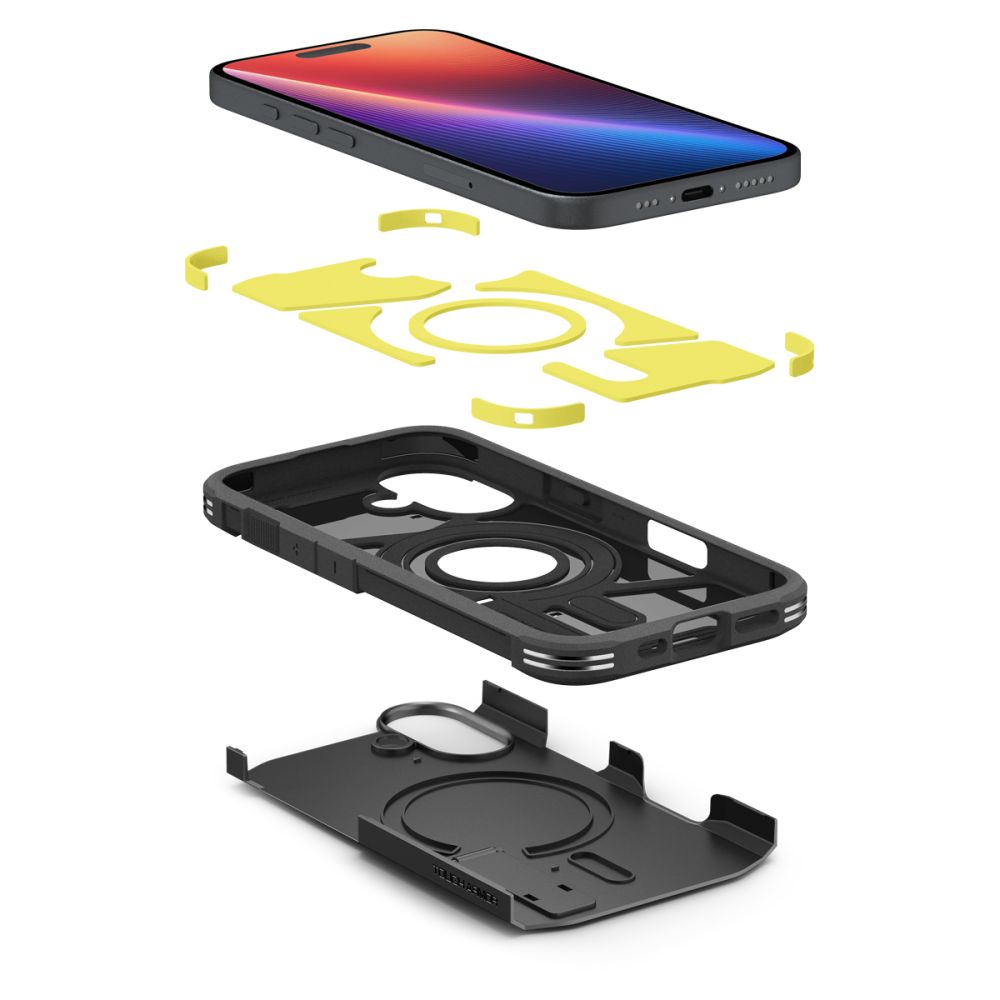 Spigen - Tough Armor MagSafe (ACS08085) - iPhone 16 Plus - Black