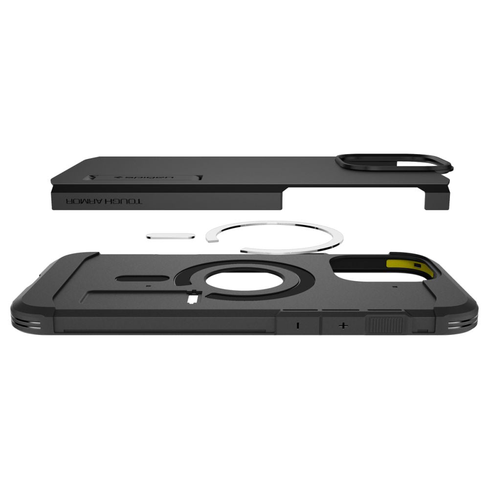Spigen - Tough Armor MagSafe (ACS08146) - iPhone 16 Pro - Black
