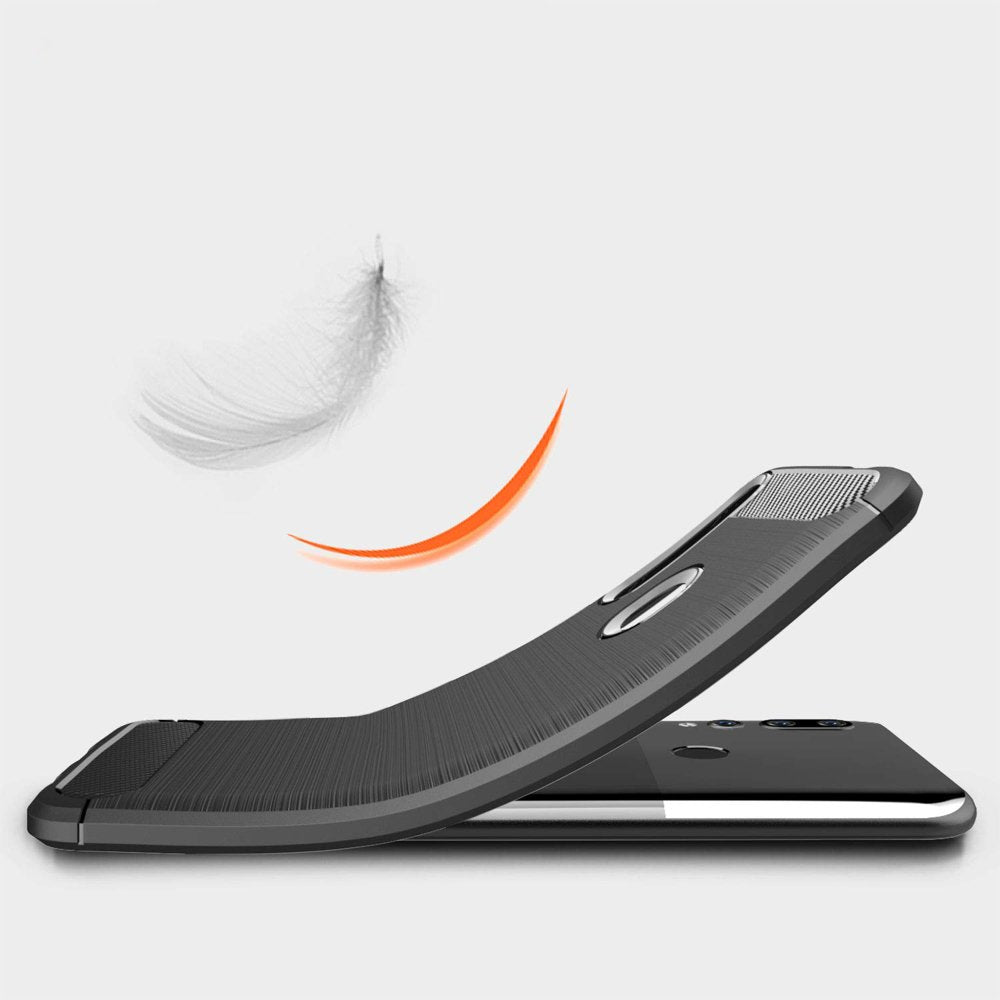 Techsuit - Carbon Silicone - Huawei P Smart Z - Black