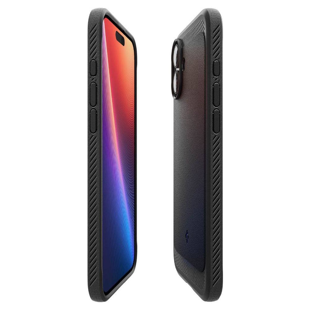 Spigen - Rugged Armor MagSafe (ACS08087) - iPhone 16 Plus - Matte Black