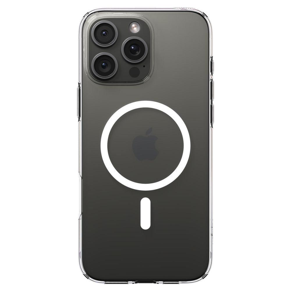 Spigen Husa de protectie Spigen Liquid Crystal MagSafe (ACS08389) compatibil cu iPhone 16 Pro, Transparent – imagine 3