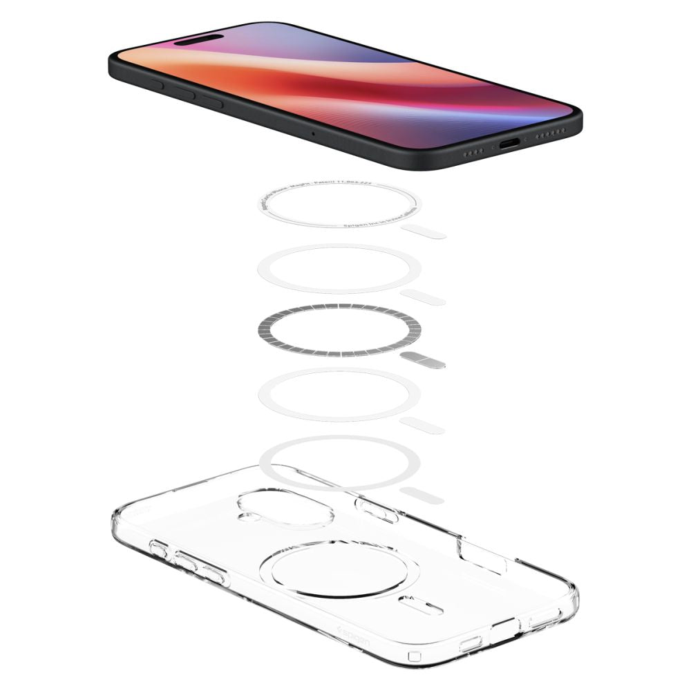 Spigen - Liquid Crystal MagSafe (ACS08388) - iPhone 16 Plus - Clear