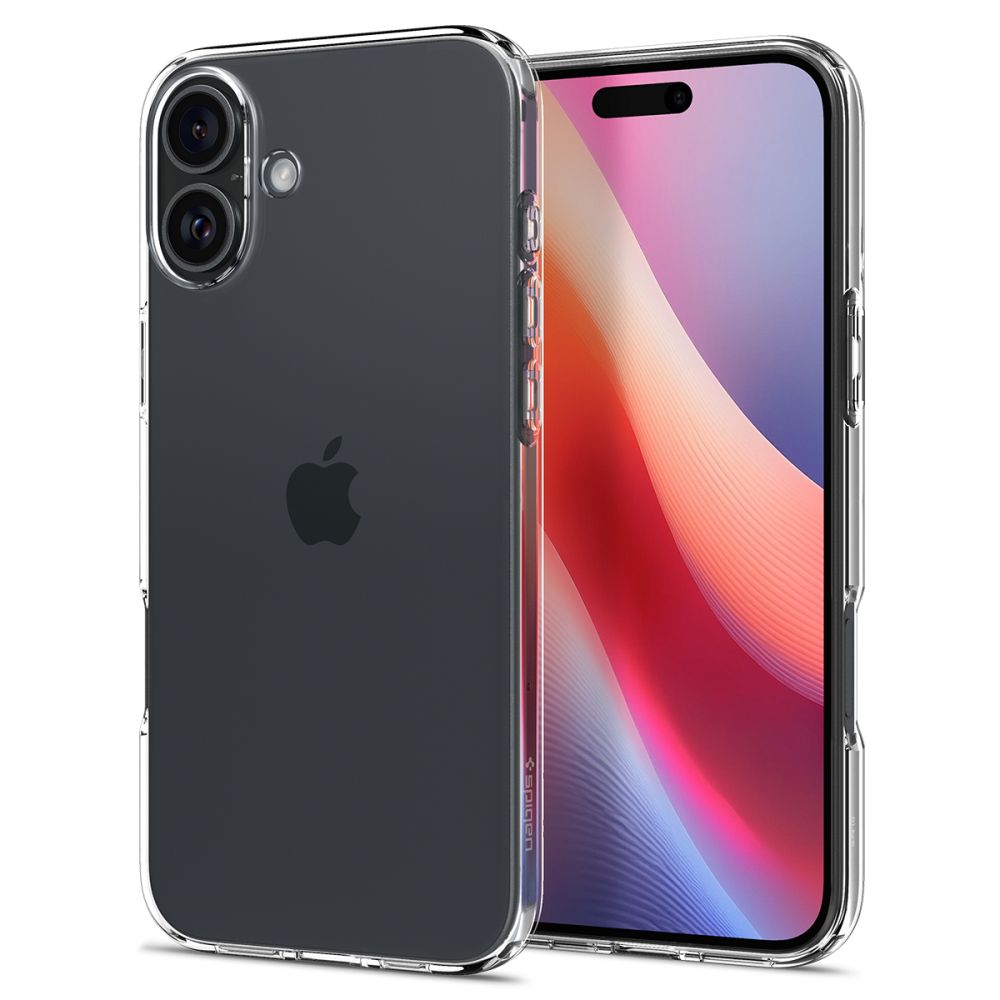 Spigen - Liquid Crystal (ACS08064) - iPhone 16 Plus - Crystal Clear