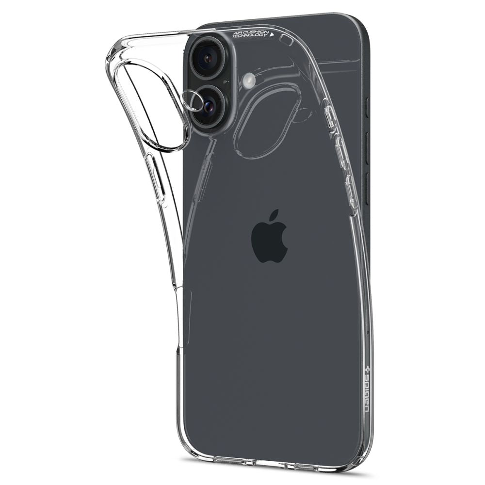Spigen - Liquid Crystal (ACS08064) - iPhone 16 Plus - Crystal Clear