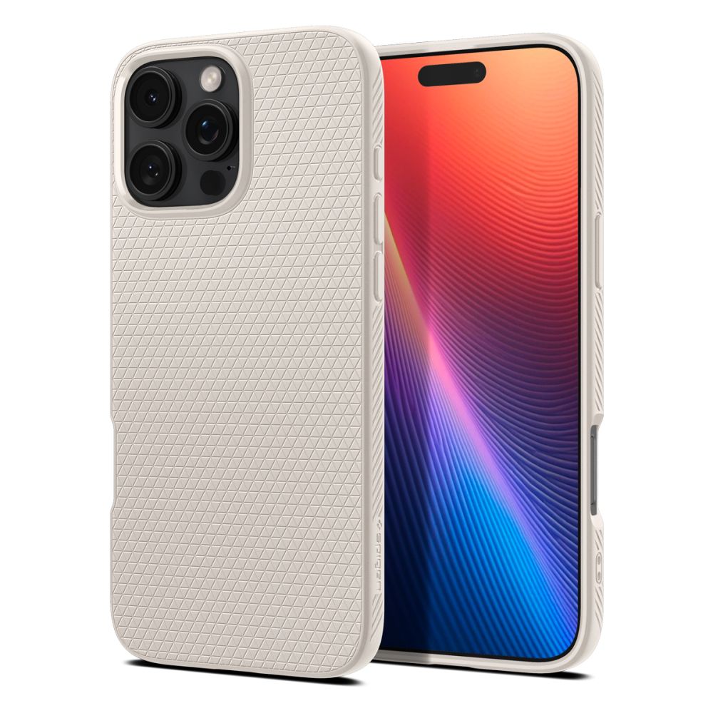 Spigen - Liquid Air (ACS07991) - iPhone 16 Pro Max - Natural Titanium