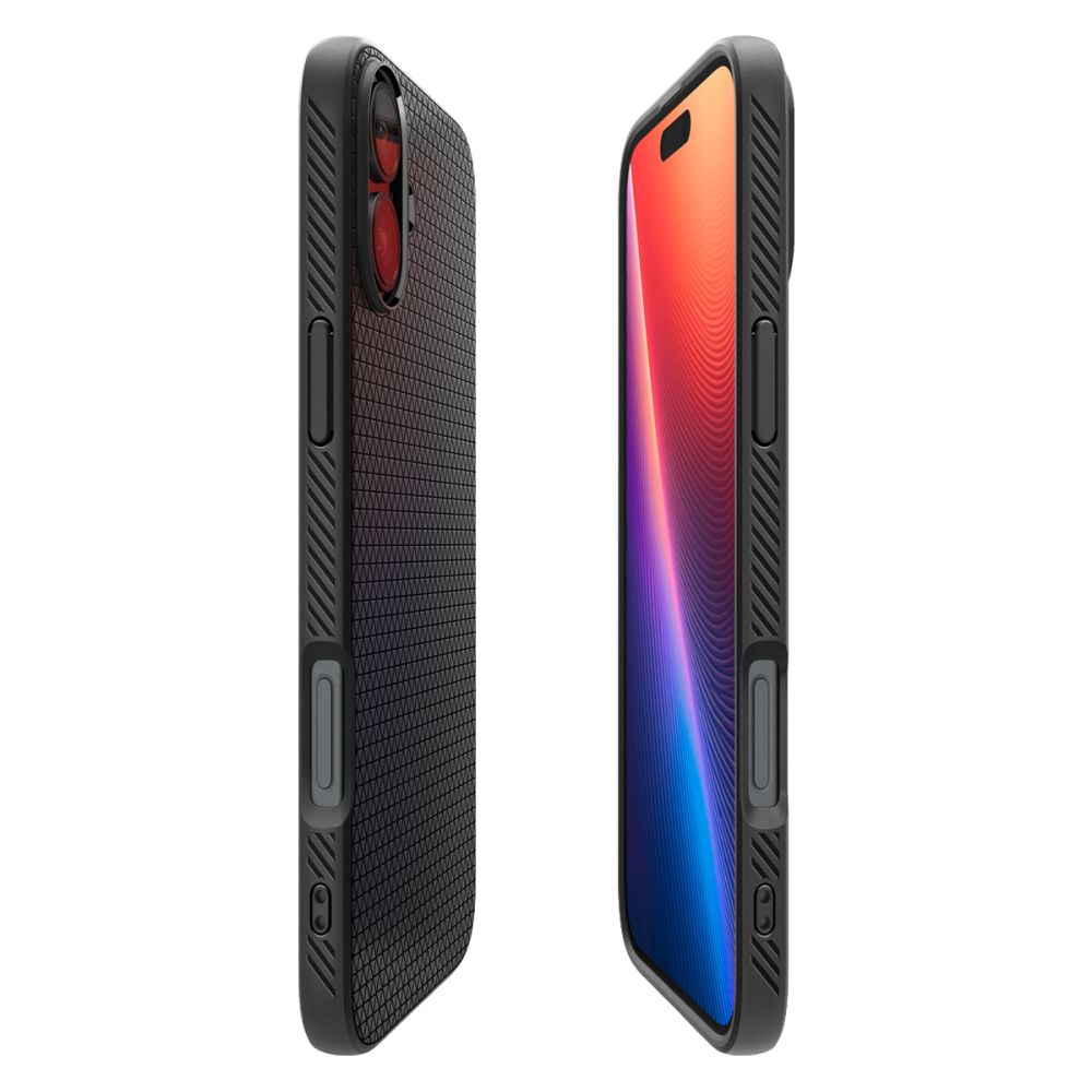Spigen - Liquid Air (ACS08066) - iPhone 16 Plus - Matte Black
