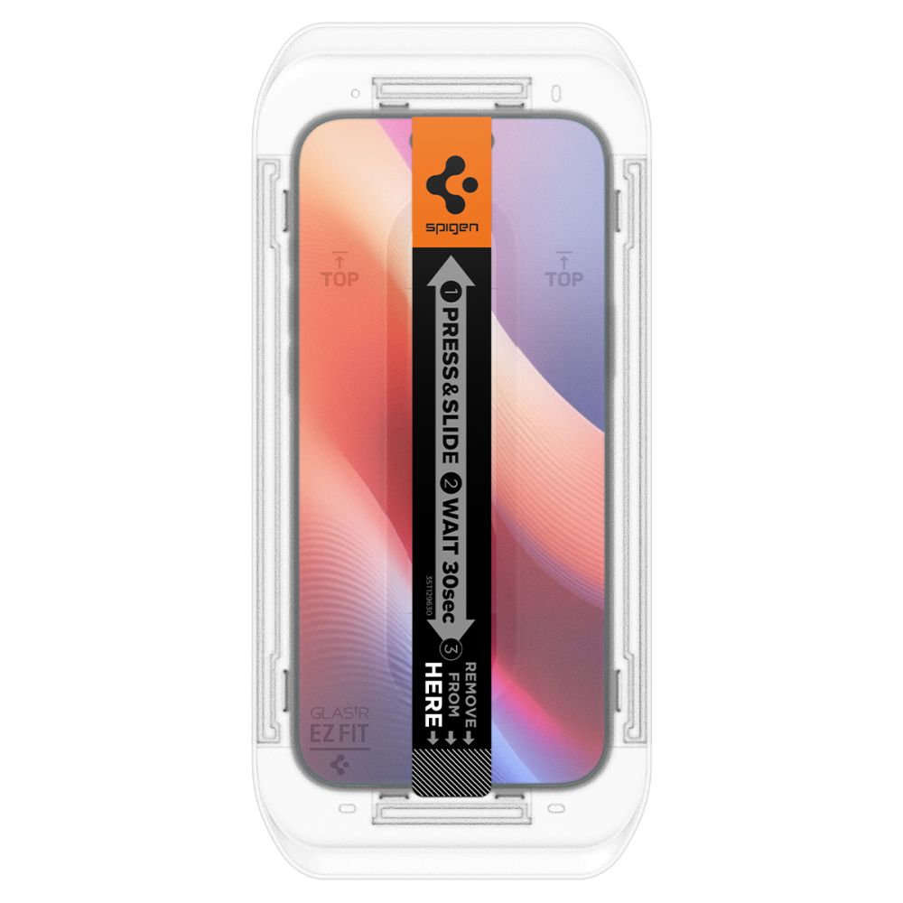 Spigen - (2 pack) Glas.tR EZ-FIT (AGL07907) - iPhone 16 Pro Max / iPhone 17 Pro Max - Clear