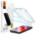 Spigen - (2 pack) Glas.tR EZ-FIT (AGL07907) - iPhone 16 Pro Max / iPhone 17 Pro Max - Clear