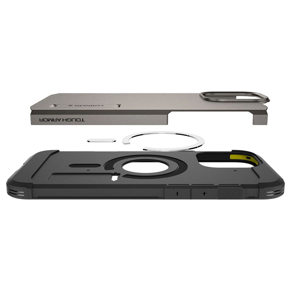 Spigen - Tough Armor MagSafe (ACS08012) - iPhone 16 Pro Max - Gunmetal